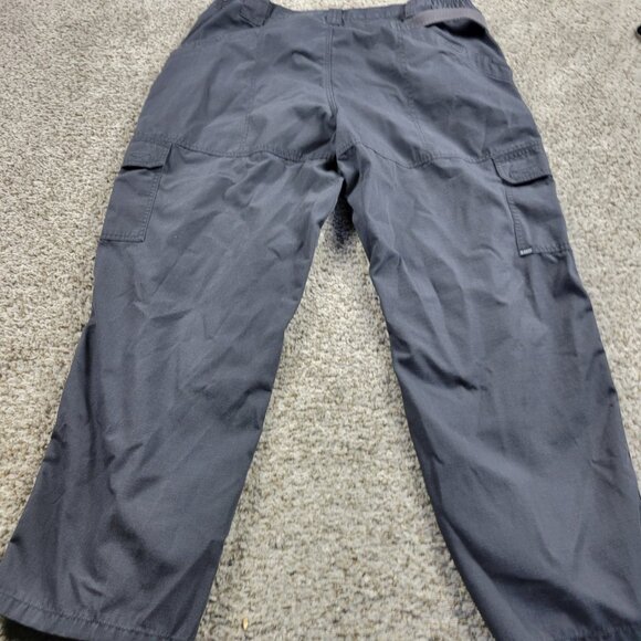5.11 Tactical Pants Mens 44x30 Gray Cargo Work Utility Distressed Fade - Picture 5 of 6